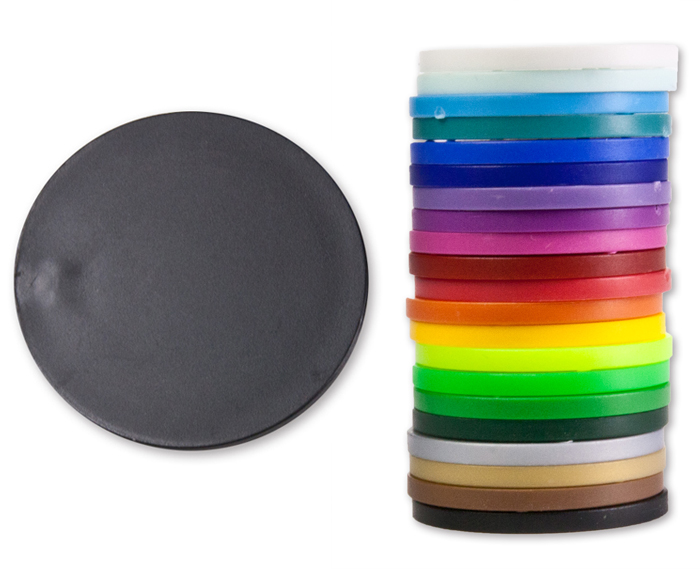 Wertchips 2,5 x 38mm - verschiedene Farben (1000 Stk.)