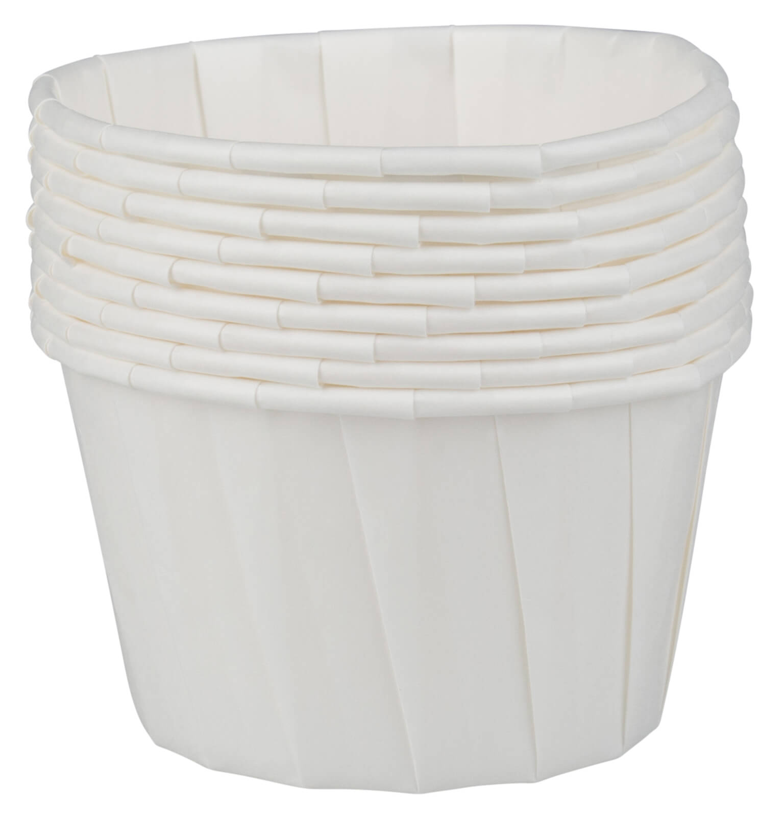 Dressingbecher Wachspapier weiß - 112ml (250 Stk.)