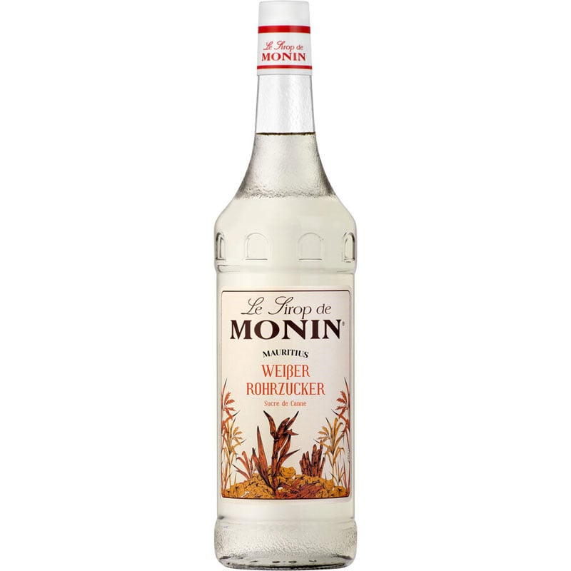 Rohrzucker weiß - Monin Sirup (1,0l) Rohrzucker weiß - Monin Sirup (1,0l)