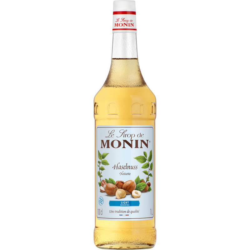 Haselnuss zuckerreduziert (light) - Monin Sirup (1,0l) Haselnuss zuckerreduziert (light) - Monin Sirup (1,0l)