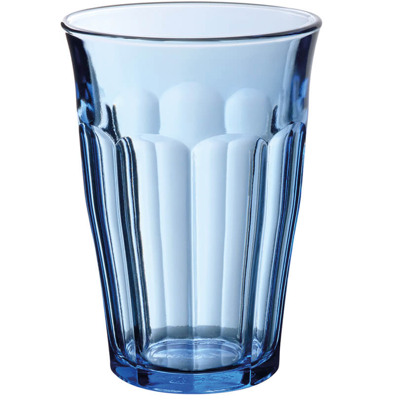 Becherglas Picardie Blau, Duralex - 360ml (6 Stk.) Becherglas Picardie Blau, Duralex - 360ml (6 Stk.)