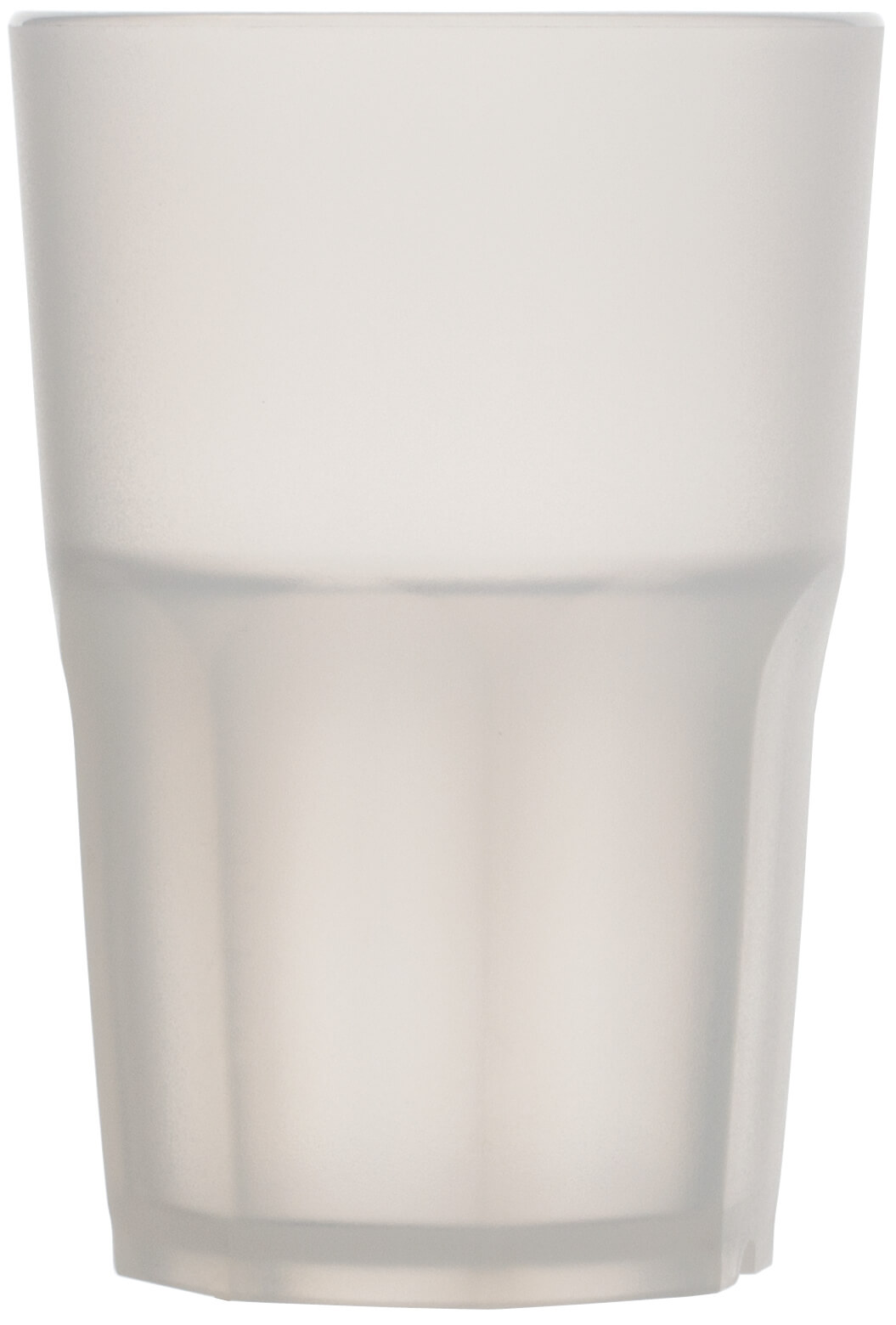 Kunststoffbecher Granity, Polypropylen, frosted - 400ml (1 Stk.)