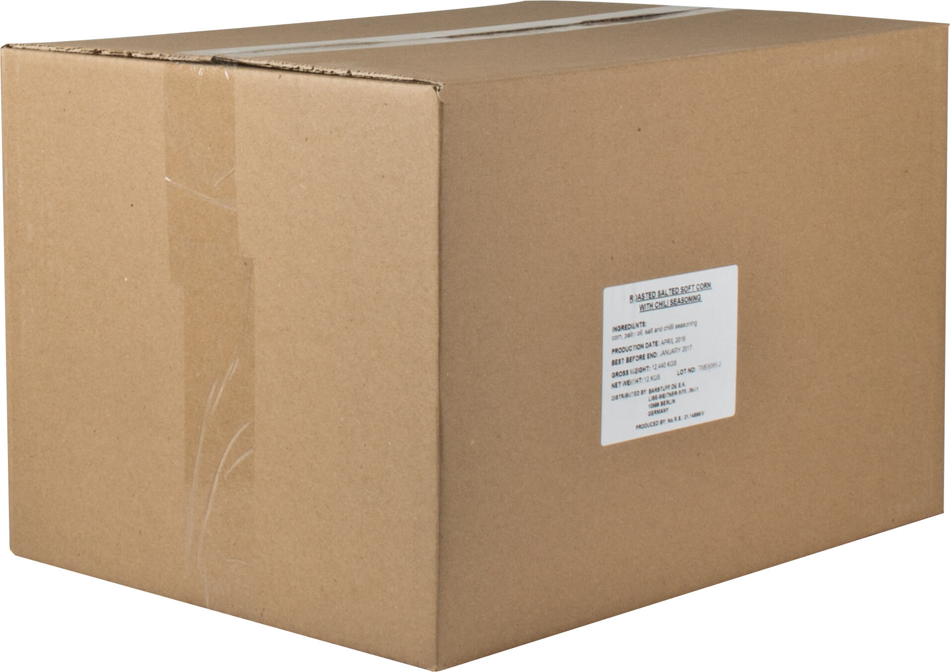 Mais - salz und chili "soft", geröstet (2x 6kg)