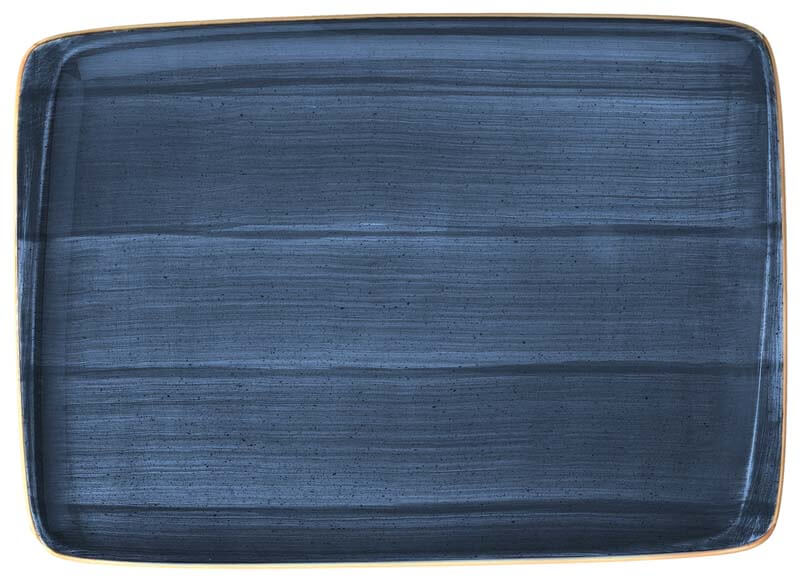 Bonna Aura Dusk Moove Platte 23x16cm blau - 12 Stück