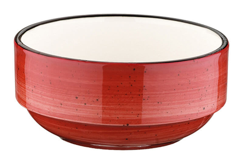 Bonna Aura Passion Banquet Stapelschale 6cm, 3cl rot - 24 Stück Bonna Aura Passion Banquet Stapelschale 6cm, 3cl rot - 24 Stück
