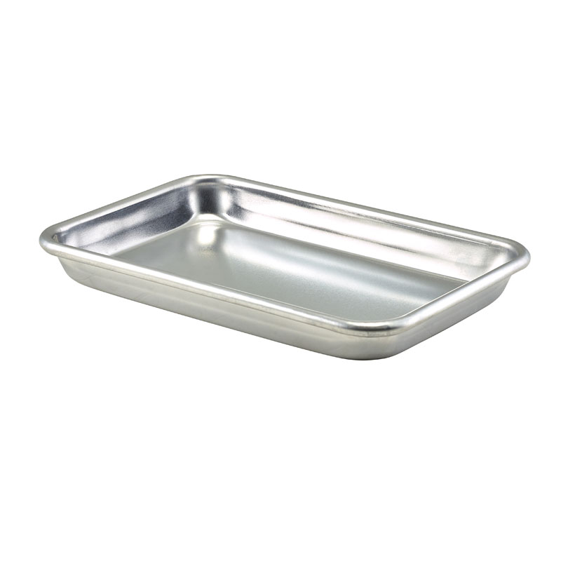 Tablett, Aluminium - 24 x 16,5 x 2 cm