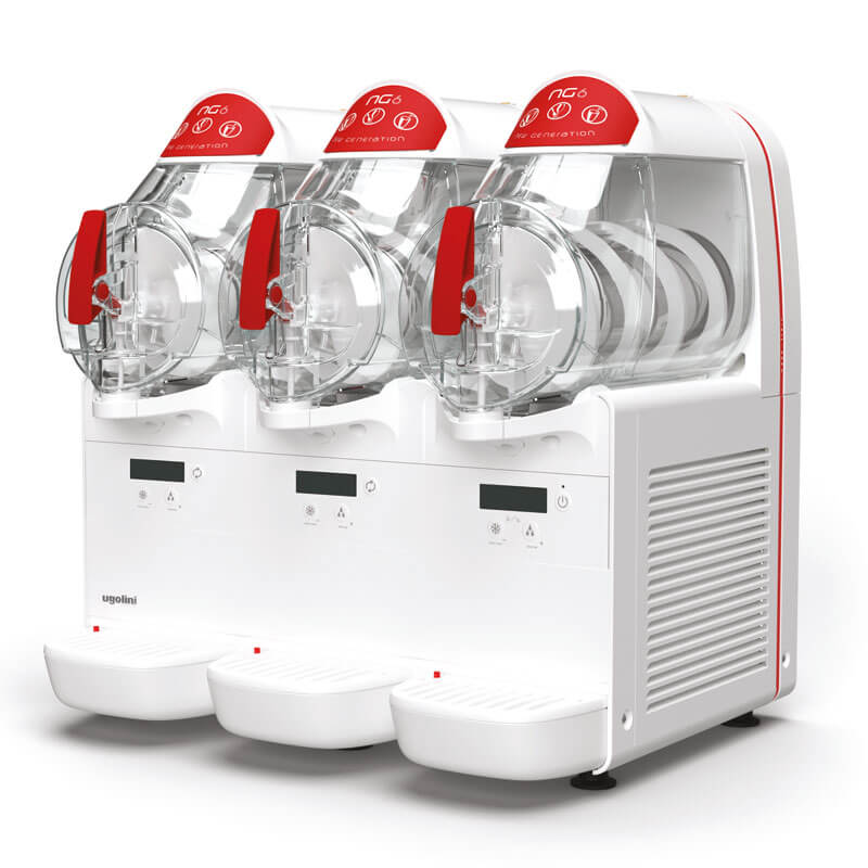 Slusheis Maschine Granitor® NG ELECTRONIC 6-3, 3 x 6 Liter Behälter Slusheis Maschine Granitor® NG ELECTRONIC 6-3, 3 x 6 Liter Behälter