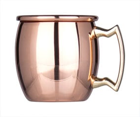 Shotglas / Mini Moscow Mule Becher, Edelstahl kupferfarben - ca. 60ml