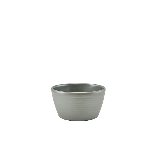 Dipschale Ripple, Melamin mattgrau - 113ml (24 Stk.) Dipschale Ripple, Melamin mattgrau - 113ml (24 Stk.)