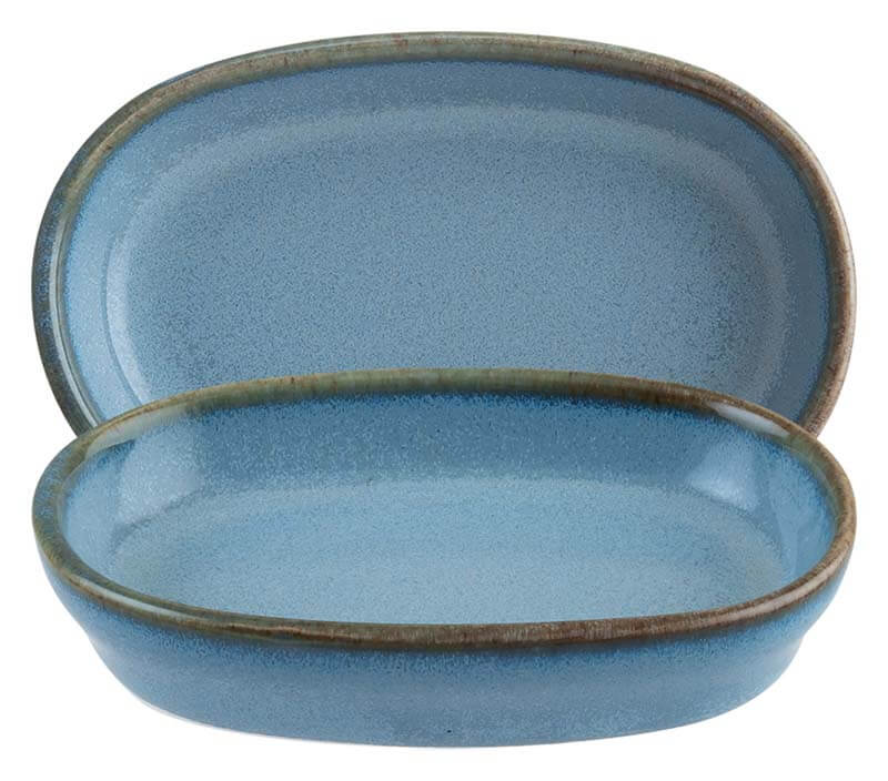 Bonna Sky Hygge Schale oval 10x6,5cm, 6cl blau - 12 Stück Bonna Sky Hygge Schale oval 10x6,5cm, 6cl blau - 12 Stück