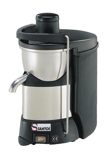 Saftzentrifuge, Santos Juicer 50, 800 Watt, 7,5 Liter - schwarz