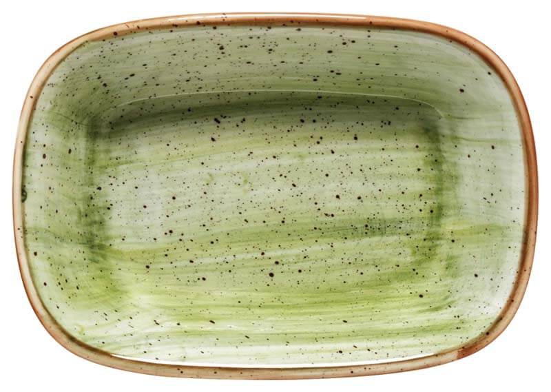 Bonna Aura Therapy Gourmet Rechteckschale 17x11,5cm grün - 12 Stück Bonna Aura Therapy Gourmet Rechteckschale 17x11,5cm grün - 12 Stück