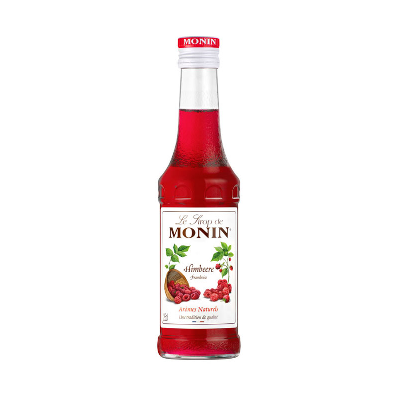 Himbeere - Monin Sirup Kleinflasche (0,25l) Himbeere - Monin Sirup Kleinflasche (0,25l)