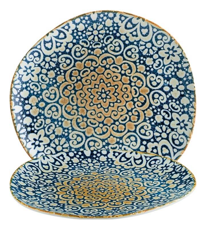 Bonna Alhambra Vago Teller flach 15cm blau - 12 Stück