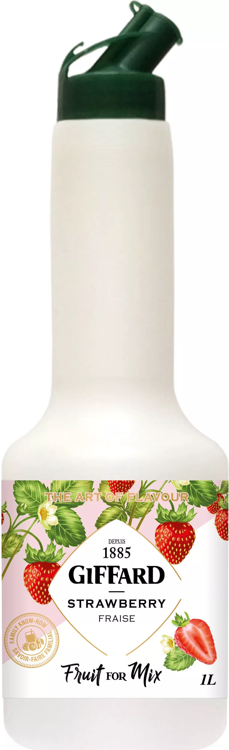 Erdbeere - Giffard Fruit for Mix (1,0l) Erdbeere - Giffard Fruit for Mix (1,0l)