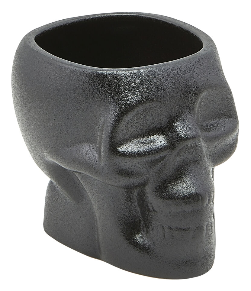 Tiki Becher Skull, schwarz - 400ml