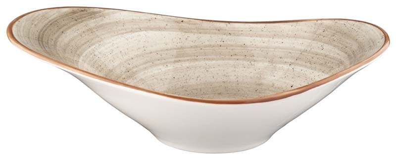 Bonna Aura Terrain Stream Schale 27x19cm, 75cl beige - 6 Stück Bonna Aura Terrain Stream Schale 27x19cm, 75cl beige - 6 Stück