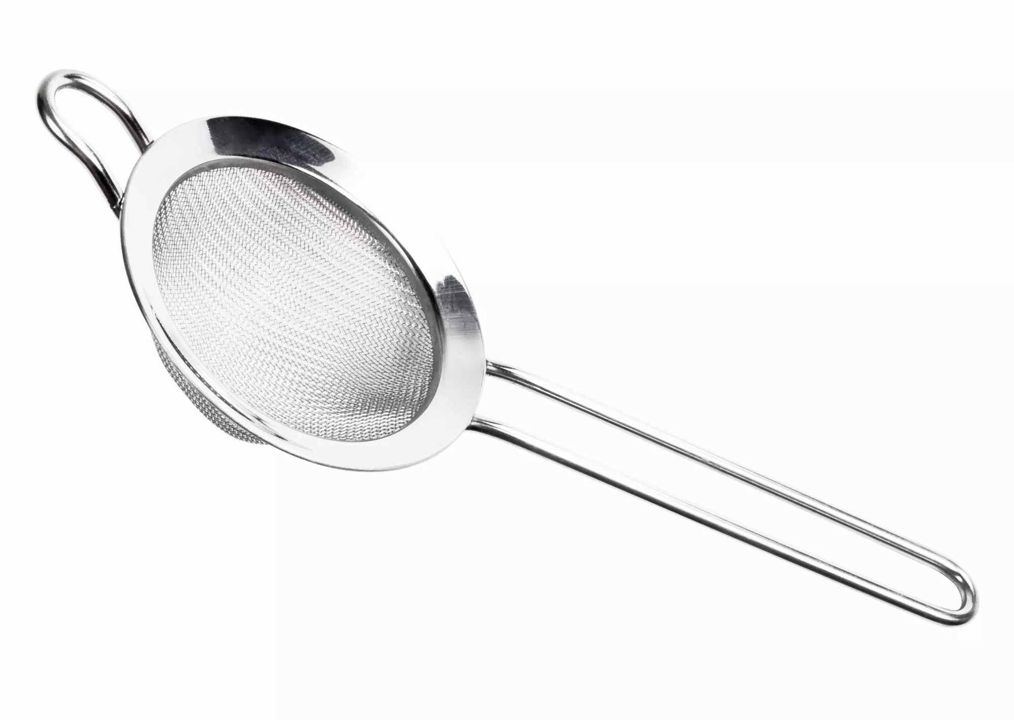 Barsieb, fein - Edelstahl (10,3/8,5cm) Barsieb, fein - Edelstahl (10,3/8,5cm)