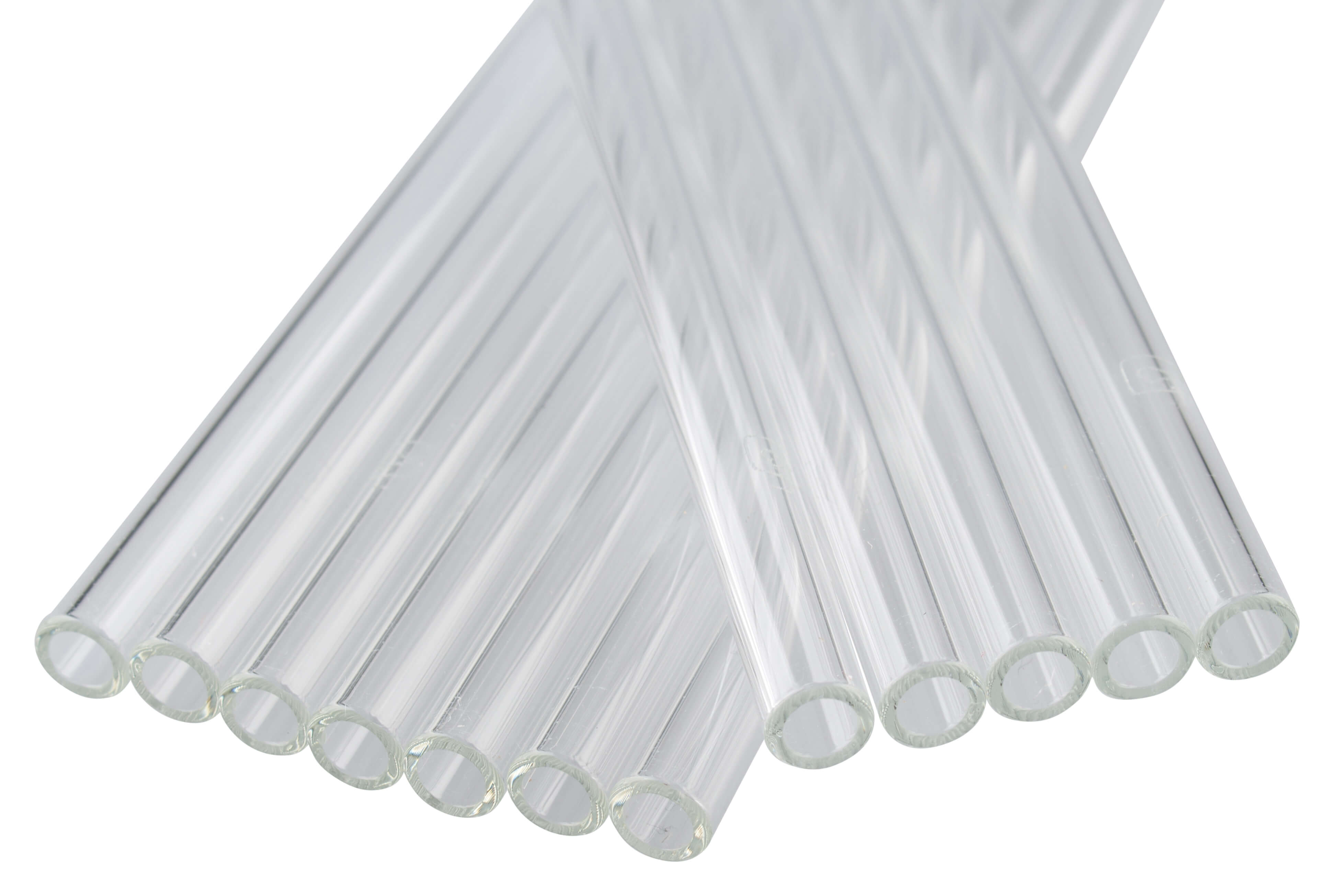 Glastrinkhalme (9x200mm), Leonardo - klar (12 Stk.)