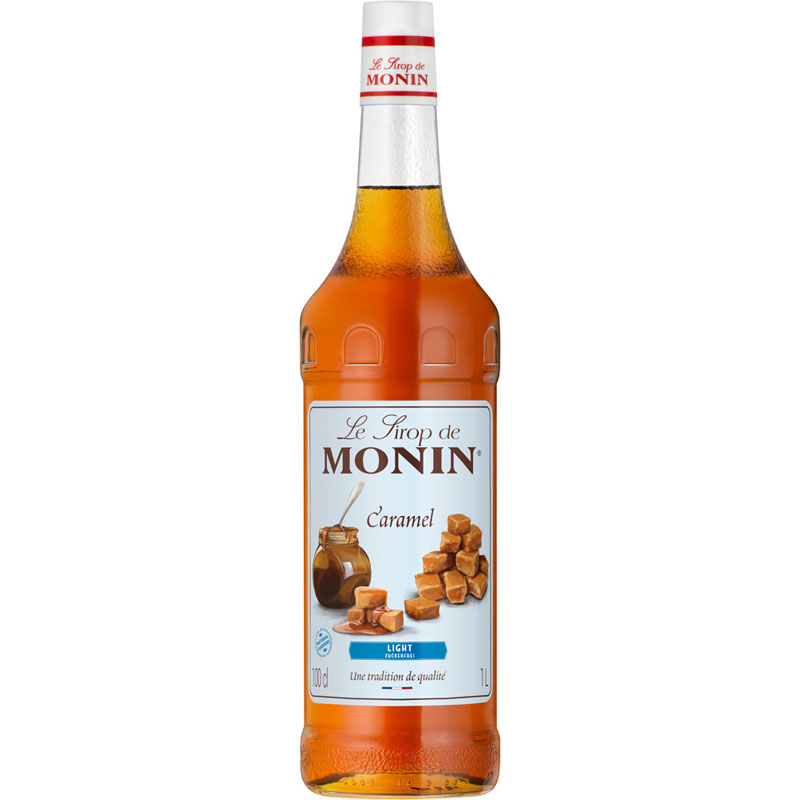 Karamell zuckerreduziert (light) - Monin Sirup (1,0l) Karamell zuckerreduziert (light) - Monin Sirup (1,0l)