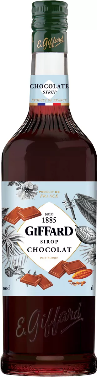 Schokolade - Giffard Sirup (1,0l) Schokolade - Giffard Sirup (1,0l)
