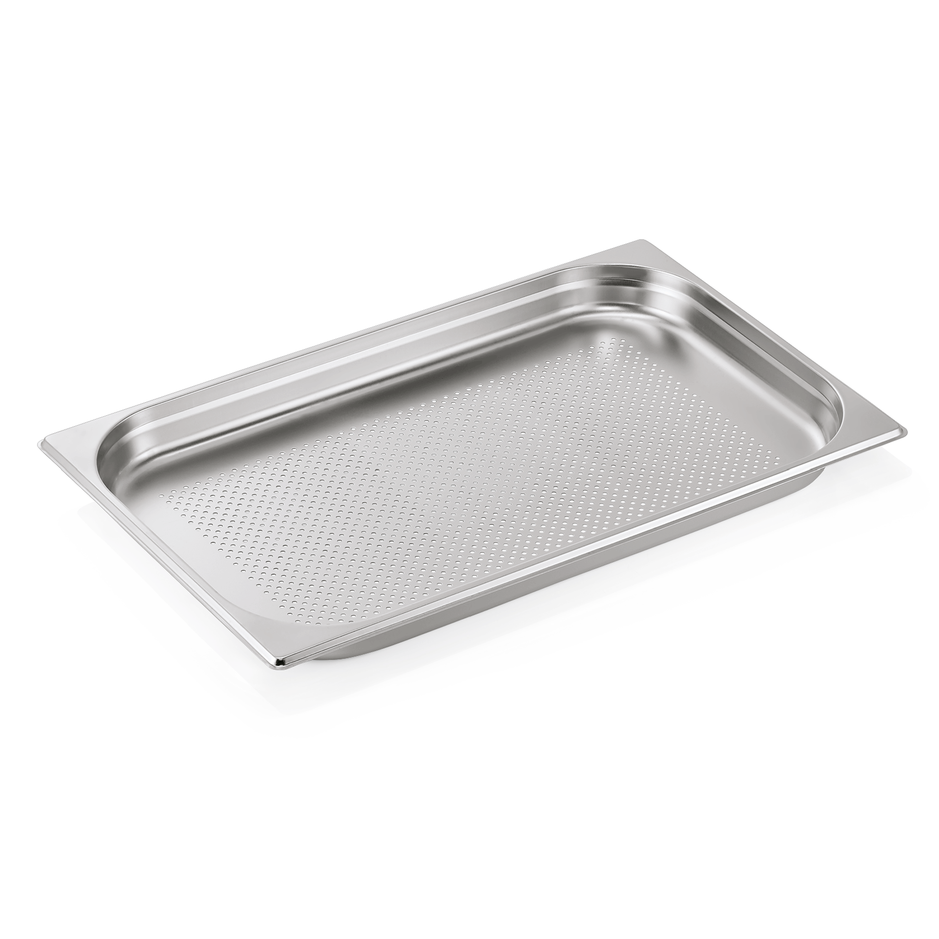 GN 1/1 Behälter, mit Bodenlochung, CNS, GN ESSENTIALS - 4cm (6 Stk.)