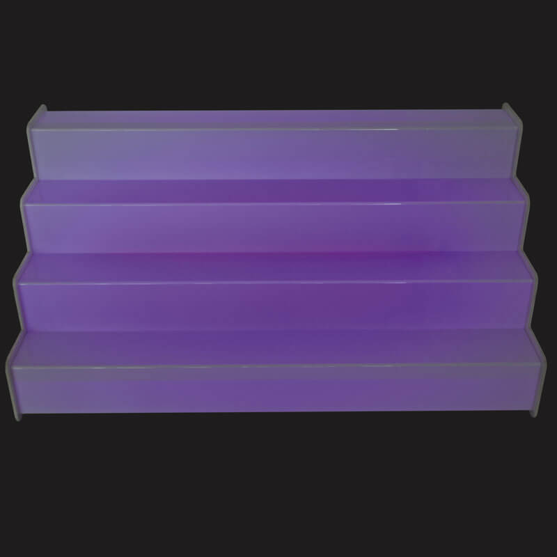 Flaschentreppe 1000x440mm - LED bunt Flaschentreppe 1000x440mm - LED bunt