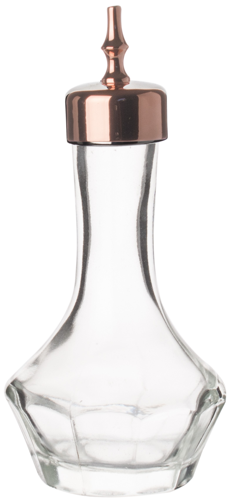Bitterflasche Überbartools, Ausgießer kupferfarben - 30ml