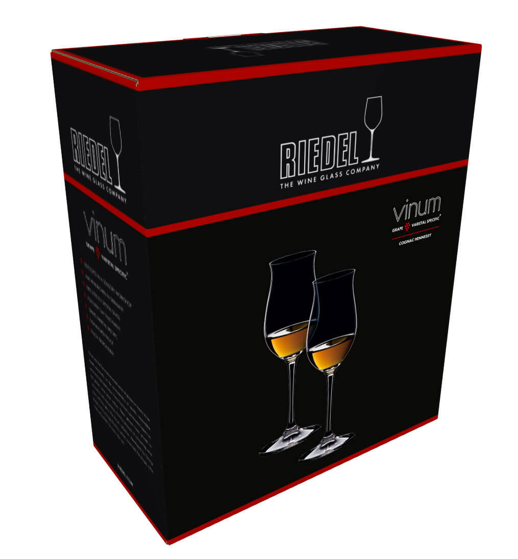 Cognac Hennessy Glas Vinum, Riedel - 170ml (2 Stk.)