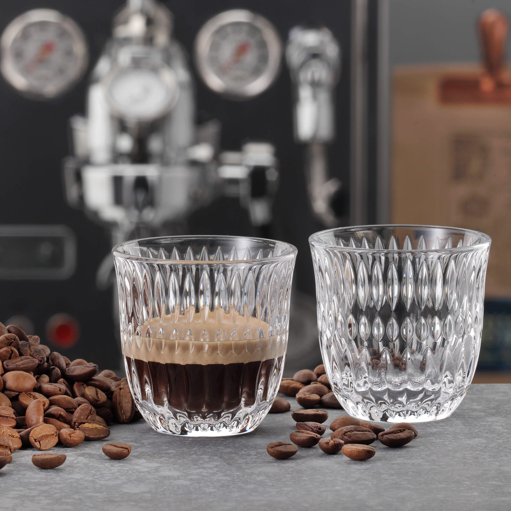 Espresso/Doppio Glas Ethno, Nachtmann - 90ml (1 Stk.) Espresso/Doppio Glas Ethno, Nachtmann - 90ml (1 Stk.)