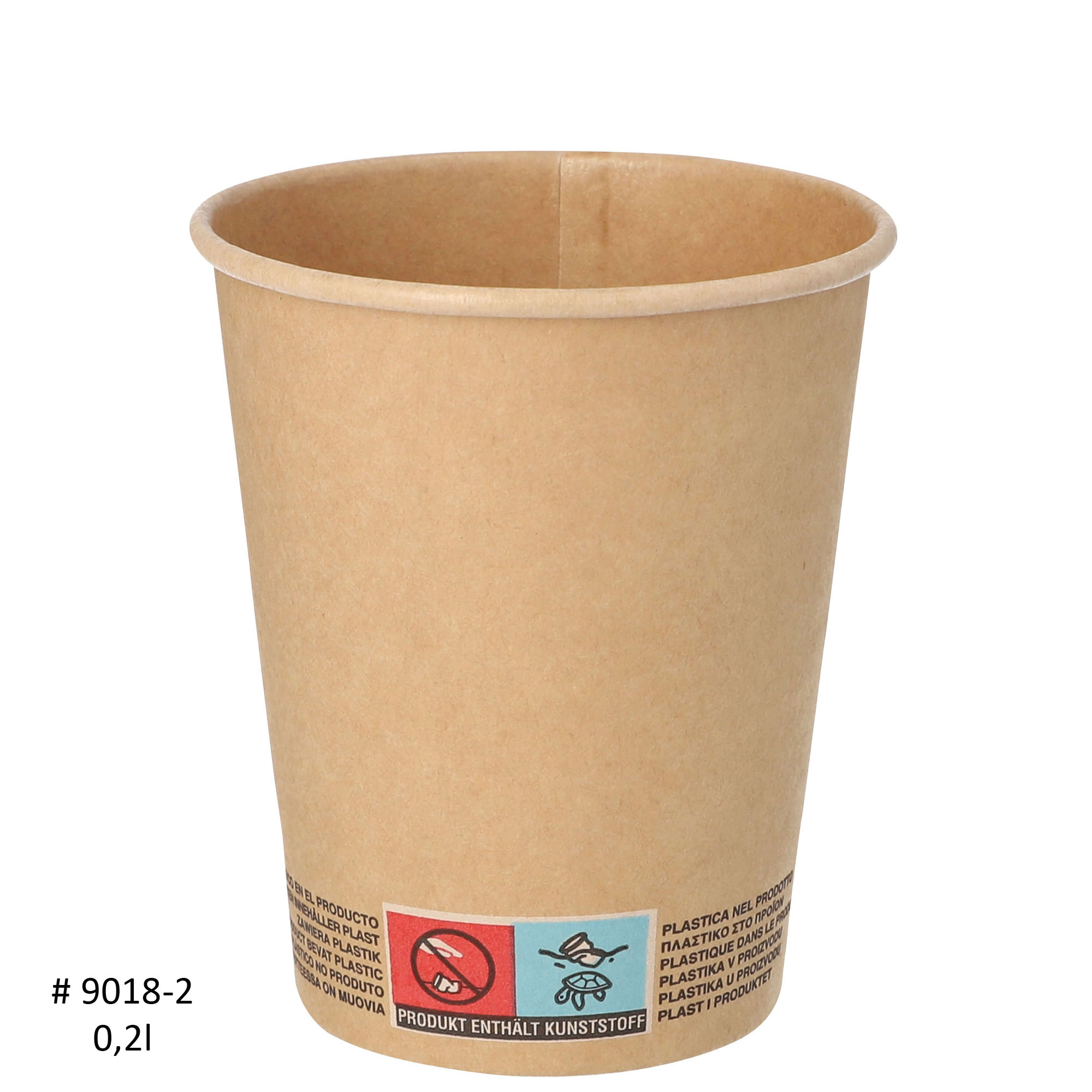 Deckel für Espressobecher, Plastik weiß - 6cm (50 Stk.)