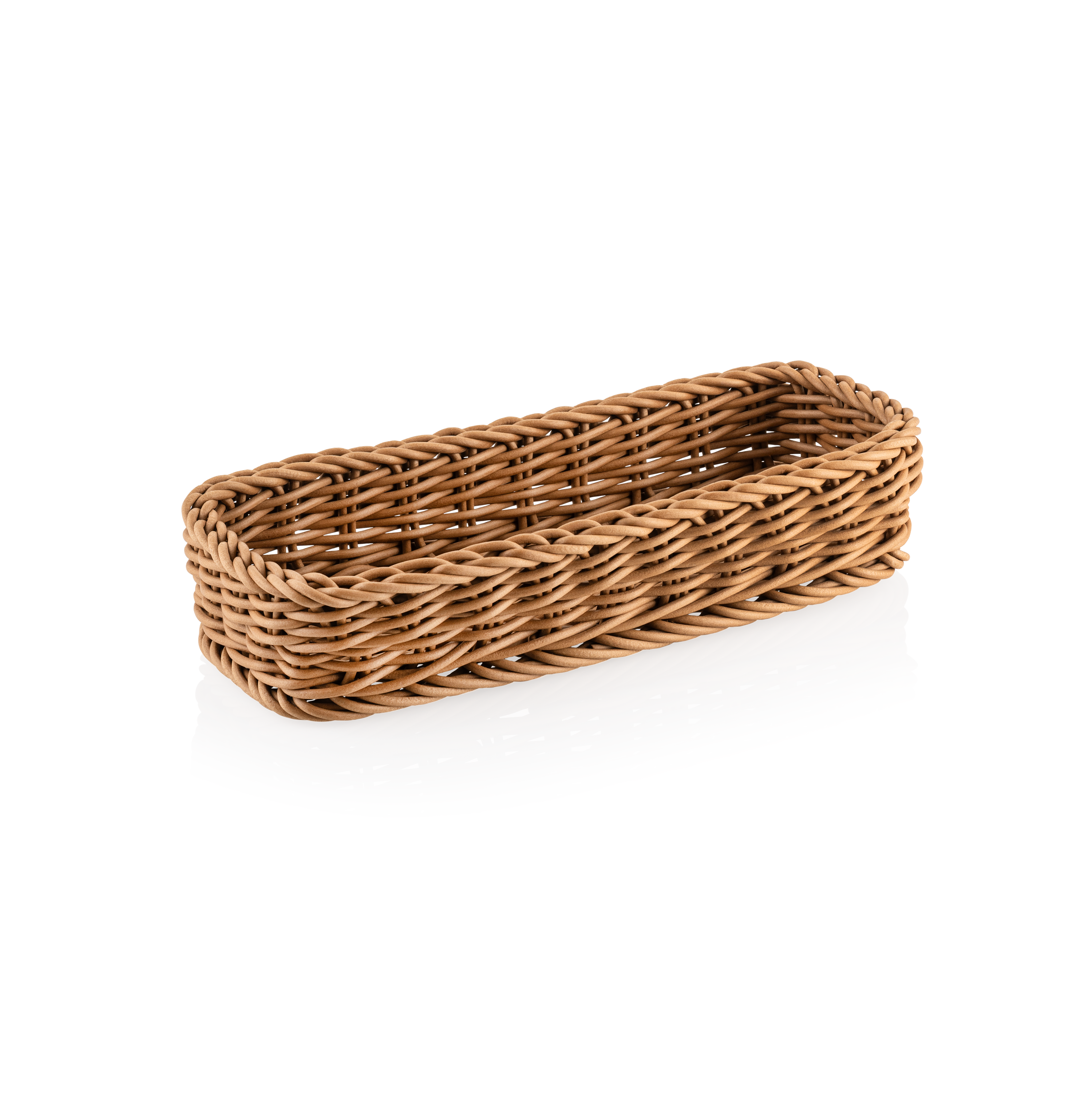 Besteckkorb Polypropylen braun - 27x10x5cm Besteckkorb Polypropylen braun - 27x10x5cm