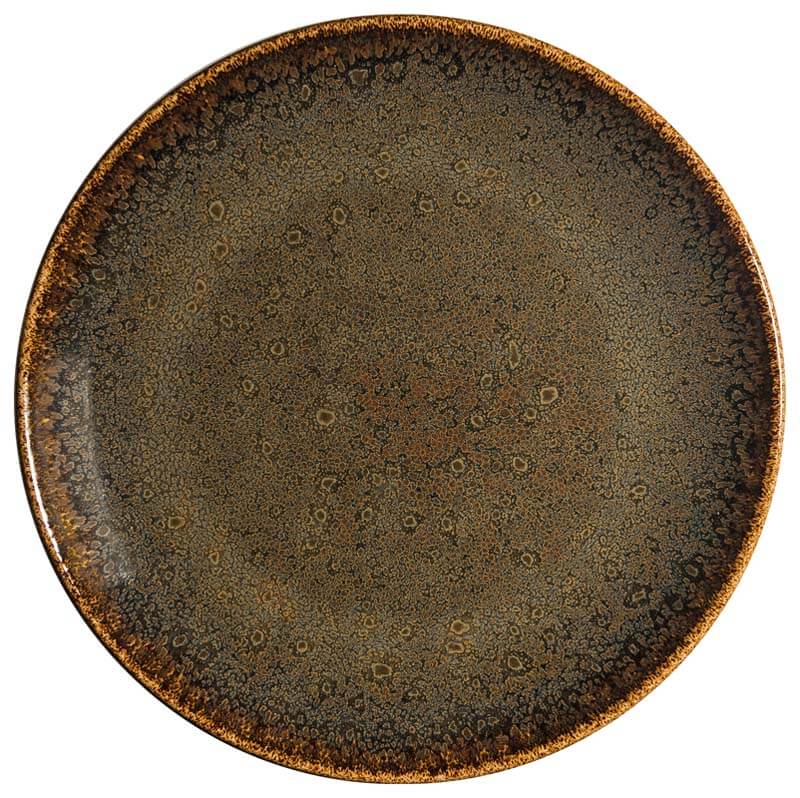 Bonna Ore Tierra Gourmet Teller flach 21cm braun - 12 Stück Bonna Ore Tierra Gourmet Teller flach 21cm braun - 12 Stück