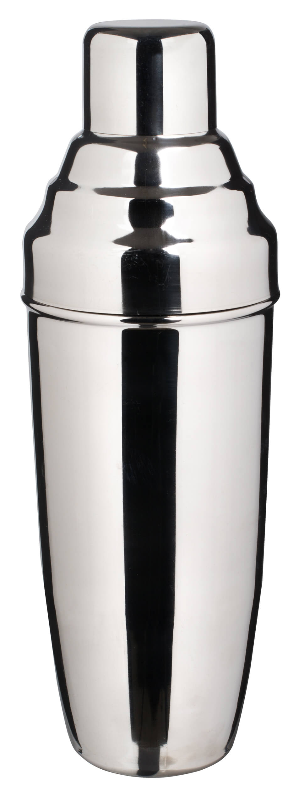 Cocktail Shaker, Edelstahl, dreiteilig, poliert - 2000ml