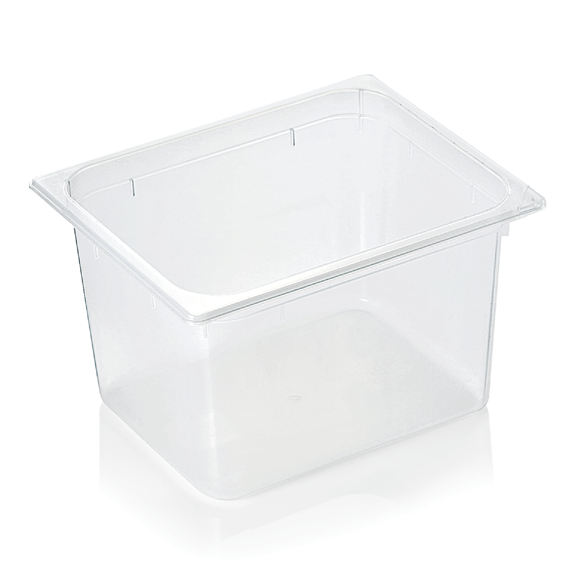 GN 1/2 Behälter mit Skalierung, Polypropylen - H 20cm (Serie GN 89) GN 1/2 Behälter mit Skalierung, Polypropylen - H 20cm (Serie GN 89)