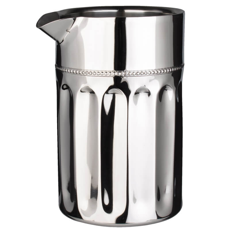 Rührglas / Rührbecher Edelstahl, doppelwandig - 600ml