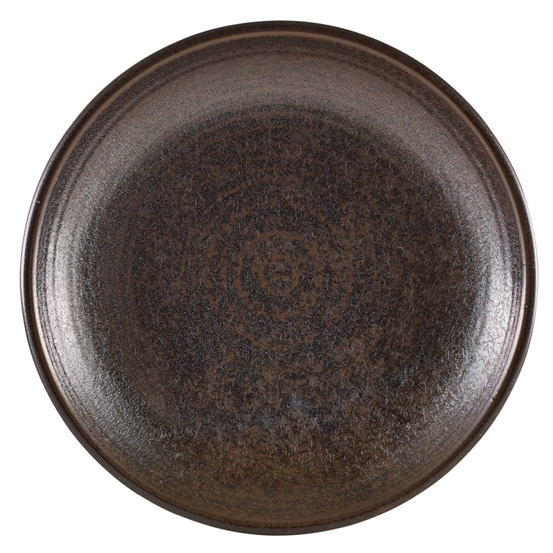 Tiefer Coupe-Teller Terra Cinder Black - 28 cm (3 Stk.)