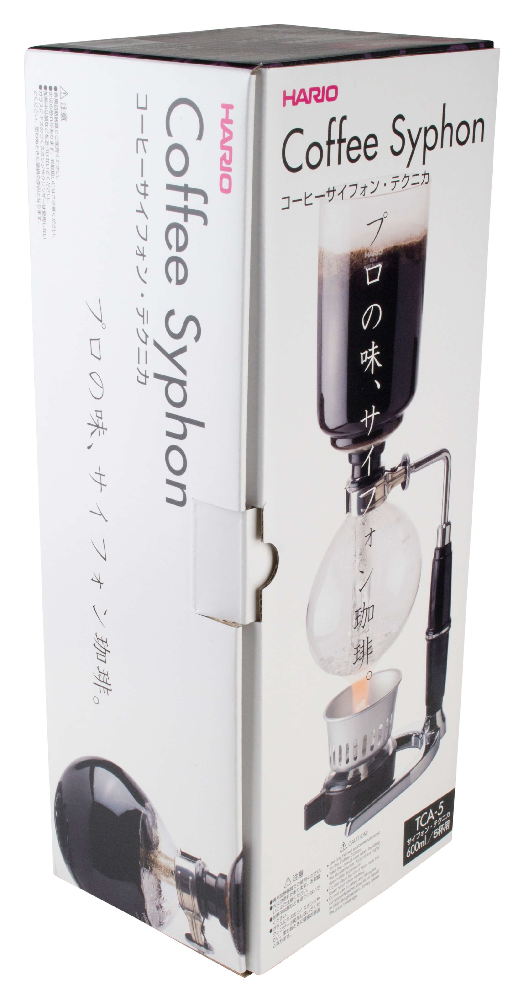 Kaffee Siphon Technica TCA-5, Hario - 5 Tassen, 600ml
