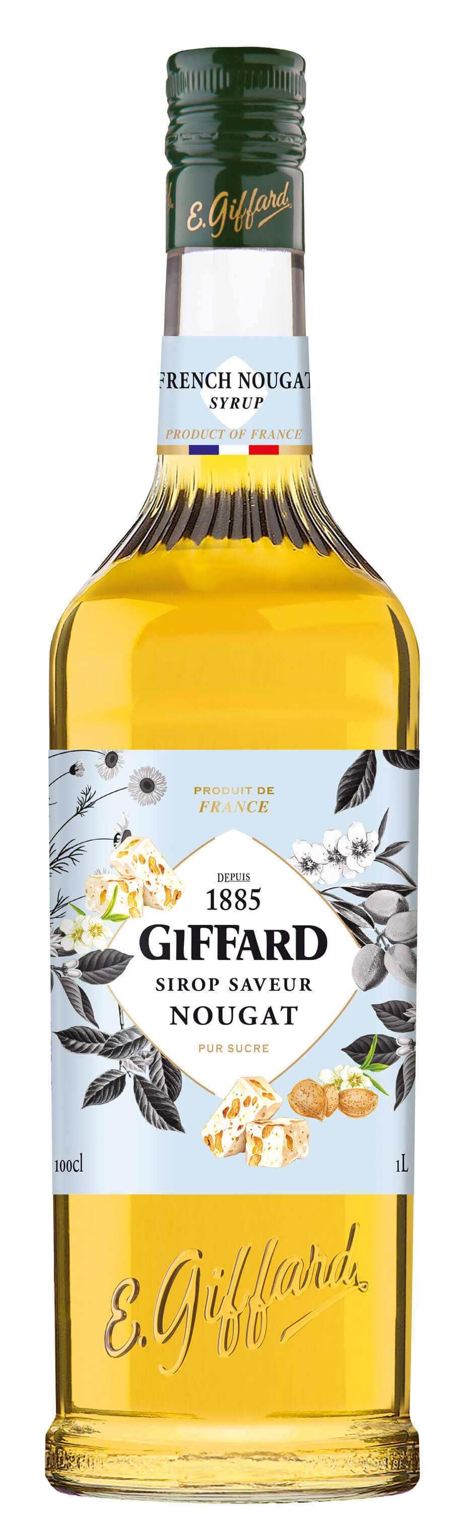 Weißer Nougat - Giffard Sirup (1,0l)