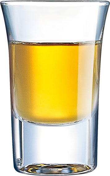 Schnapsglas Hot Shot, Liqueur & Spirits Arcoroc - 34ml (6 Stk.)