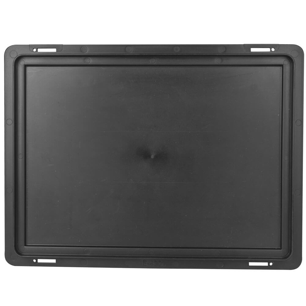 Deckel für Transportkiste Euronorm schwarz - 40x30x1,9cm Deckel für Transportkiste Euronorm schwarz - 40x30x1,9cm