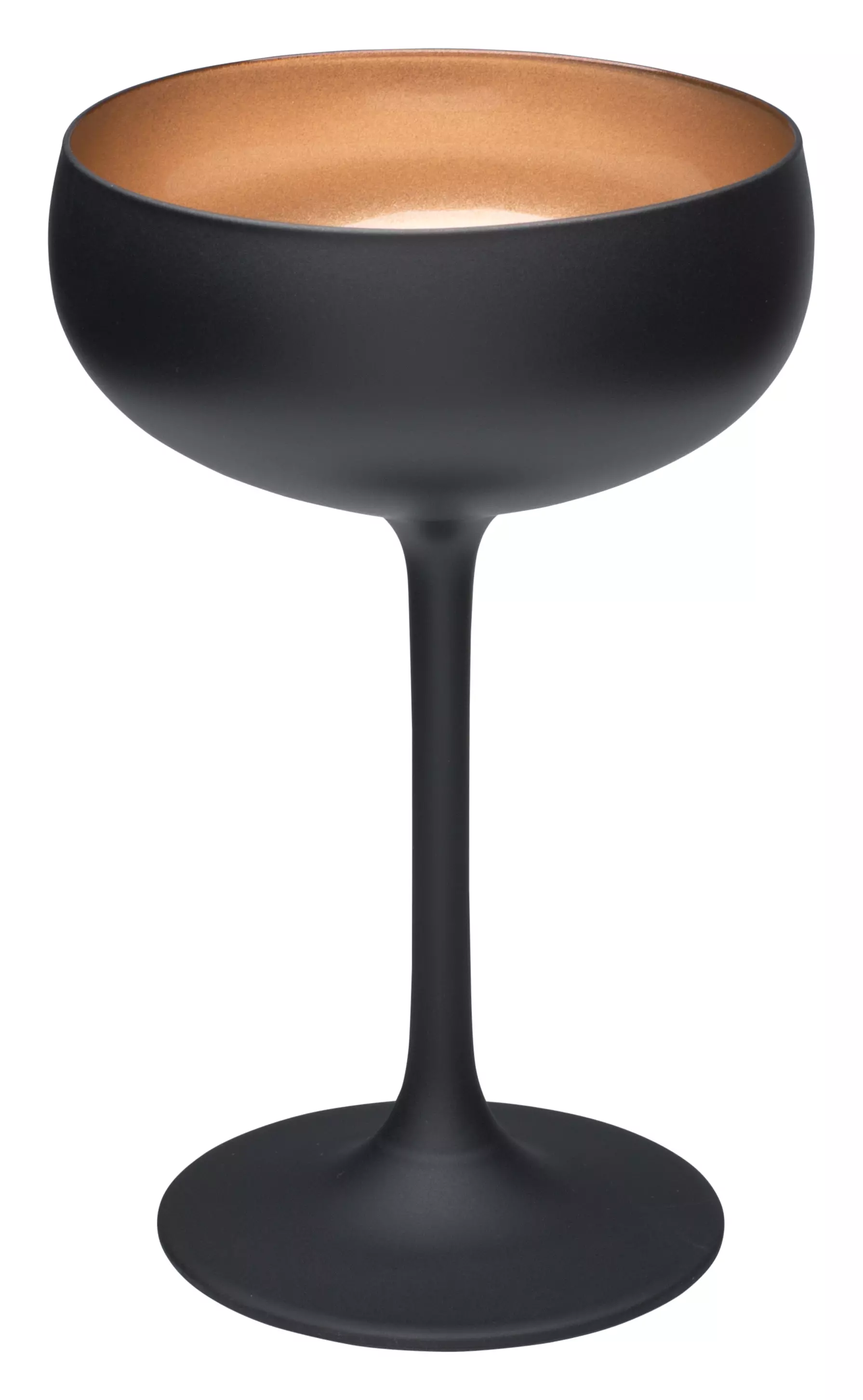 Cocktailschale, matt schwarz/bronze, Elements Stölzle - 230ml Cocktailschale, matt schwarz/bronze, Elements Stölzle - 230ml
