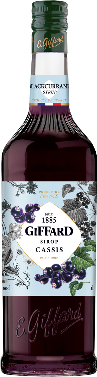 Schwarze Johannisbeere - Giffard Sirup (1,0l)