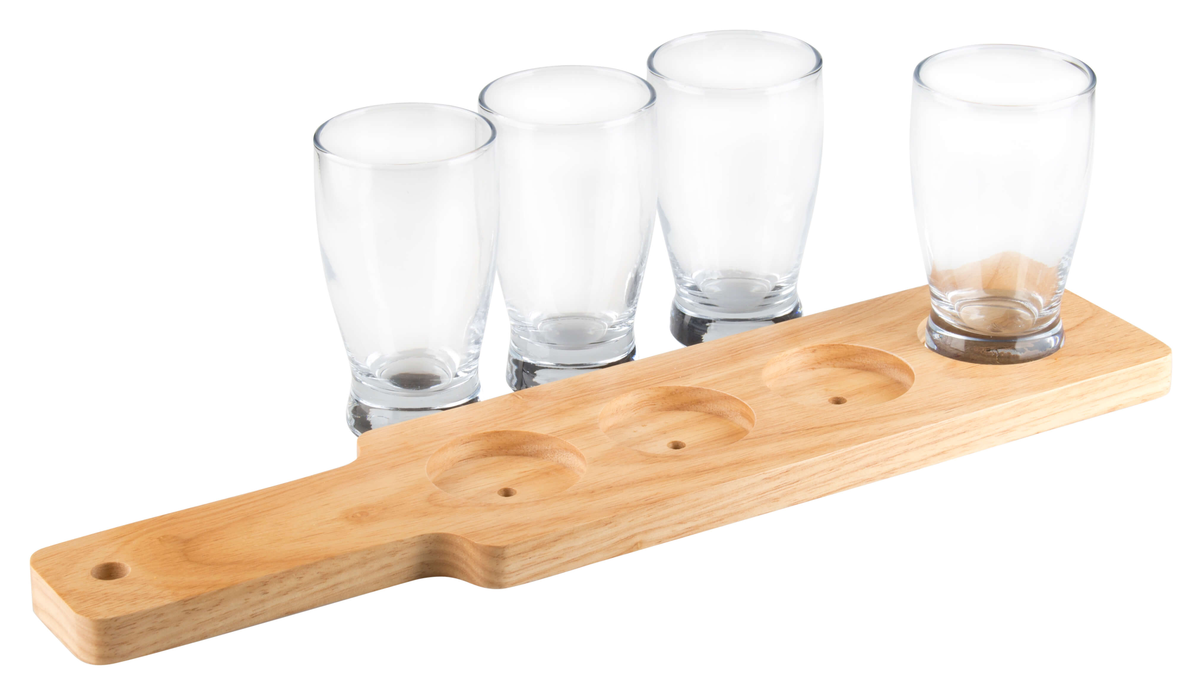 Craft Beer Tasting-Set mit Paddel - 4 x 144ml