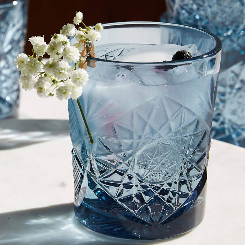 D.O.F. Glas ICON blau, Onis - 355ml (6 Stk.) D.O.F. Glas ICON blau, Onis - 355ml (6 Stk.)