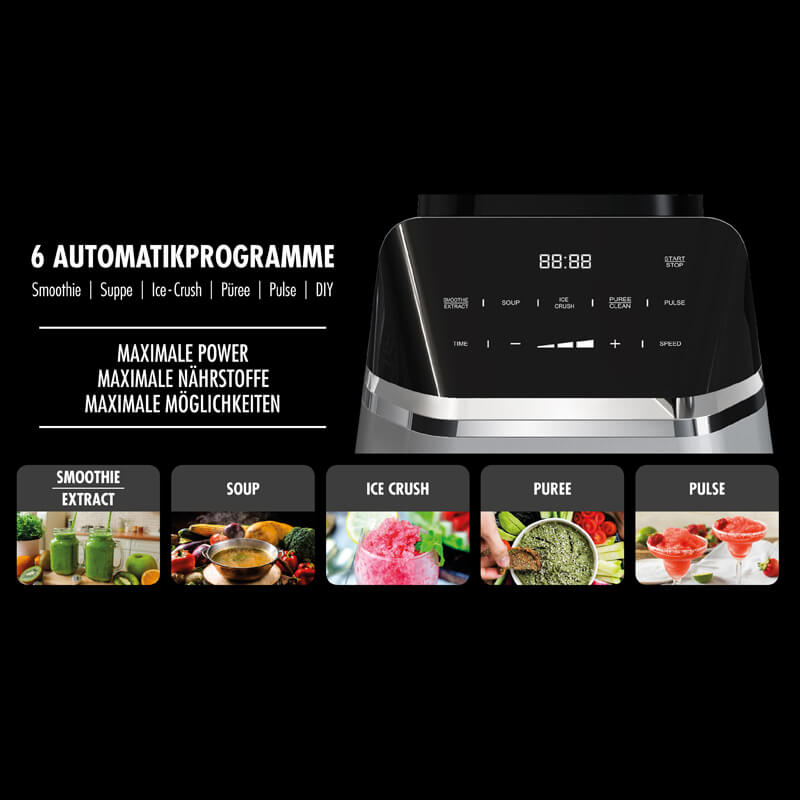 Design Multi-Power Standmixer Mix & Soup 2000 W - Gastroback Design Multi-Power Standmixer Mix & Soup 2000 W - Gastroback