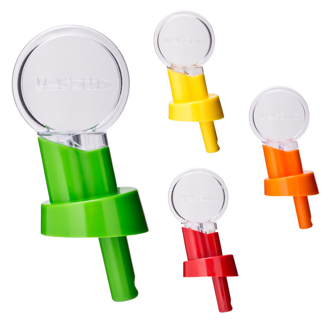 Versus Ausgießer inkl. Staubkappe - verschied. Farben