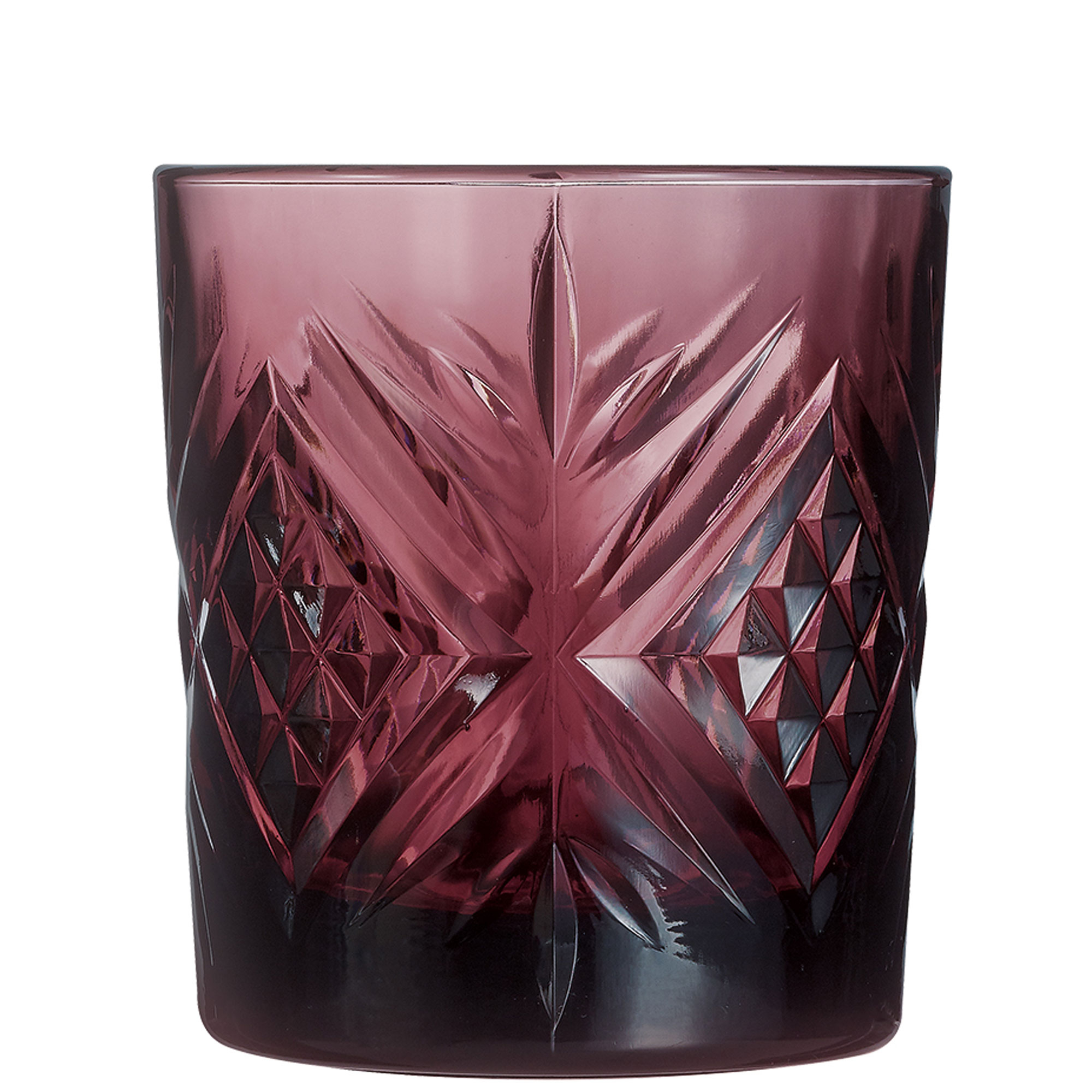 Whiskyglas Broadway Colors, Arcoroc, rot - 300ml