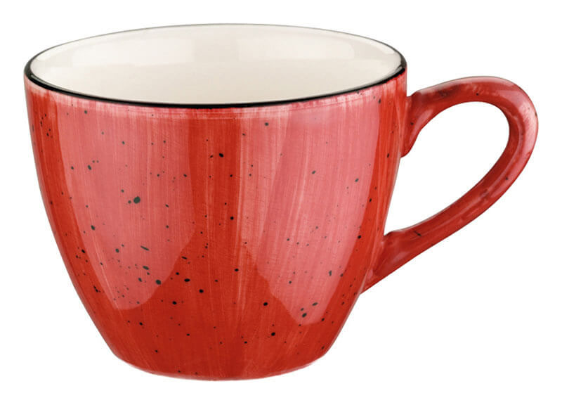 Bonna Aura Passion Rita Obertasse 8cl rot - 6 Stück Bonna Aura Passion Rita Obertasse 8cl rot - 6 Stück