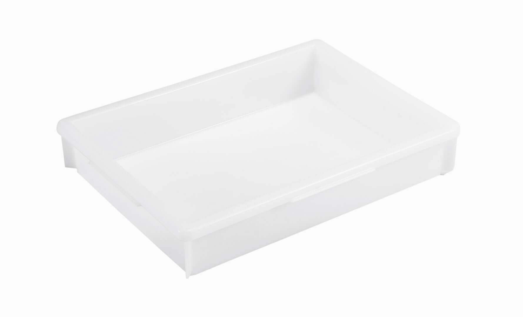 Stapel- und Transportbehälter Classic weiß - 465x360x82mm (10l)